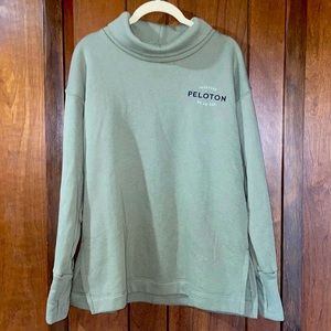 Peloton women’s funnel neck pullover sweatshirt